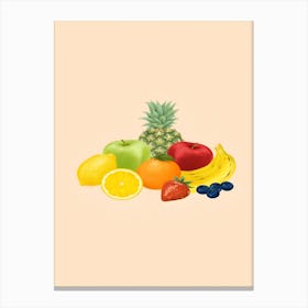 Fruit And Vegetables Canvas Print