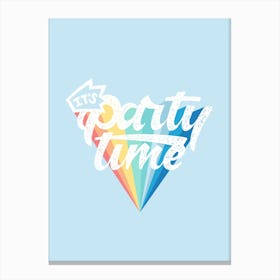 Party Time I Canvas Print
