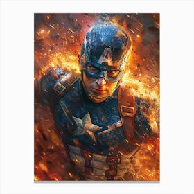 Captain America 22 Canvas Print