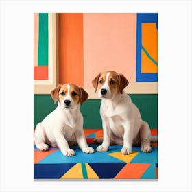 Jack Russell Terriers Canvas Print