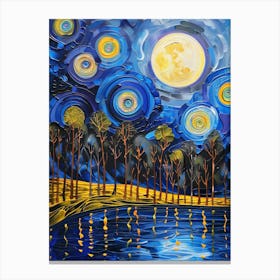 Starry Night 4 Canvas Print