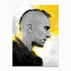 Taxidriver Yellow Canvas Print