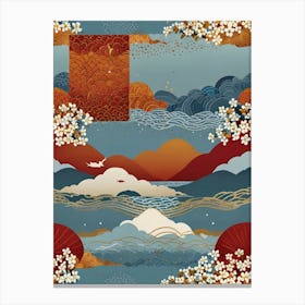 Japanese Landscape 3 Canvas Print