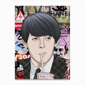 Paul Mmaccartney Canvas Print