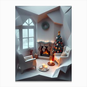 Christmas Room Canvas Print