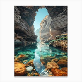 Cave In The Rock 38 Canvas Print