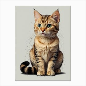 Bengal Cat Canvas Print