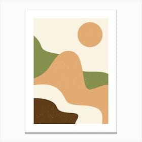 Abstract Landscape Painting Wall prints Canvas Print