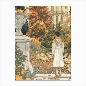 In The Garden Mirabell Palace Gardens Austria 1 Canvas Print