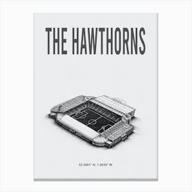 The Hawthorns West Bromwich Albion Fc Stadium Canvas Print
