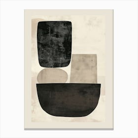 Kupang Stone Park Bauhaus Minimalist Canvas Print