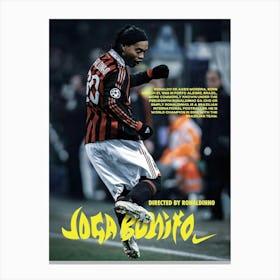 Ronaldinho 1 Canvas Print