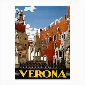 Verona City, Italy Canvas Print
