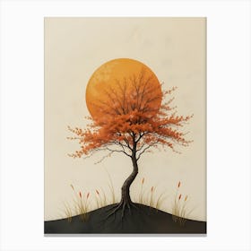 Sunset Tree 1 Canvas Print