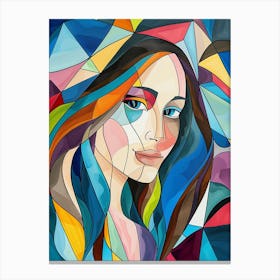 Abstract Of A Woman 6 Canvas Print