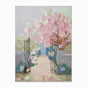 Gate To The Garden 1 Canvas Print