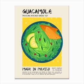 Guacamole Canvas Print