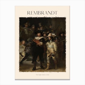 Rembrandt 8 Canvas Print
