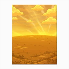 Desert Landscape 42 Canvas Print