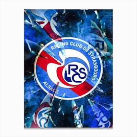 Racing Club Strasbourg Canvas Print