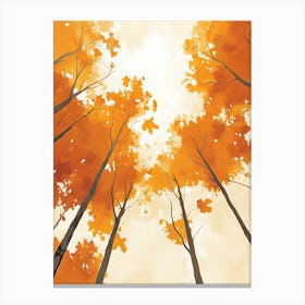 Beautiful Autumn Painting 5 Canvas Print