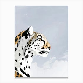 Leopard In The Sky Canvas Print