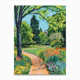 Clapham Common London Parks Garden 2 Painting Canvas Print