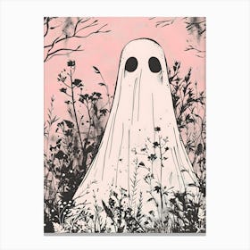 Ghost In The Woods 11 Canvas Print