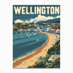 Wellington New Zealand Canvas Print