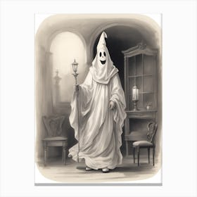 Ghost In The House Canvas Print