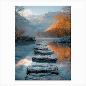 Stepping Stones Canvas Print