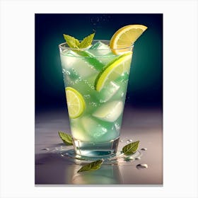 Iced Lemonade 7 Canvas Print