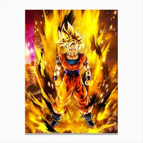 Dragon Ball Z Wallpaper 10 Canvas Print