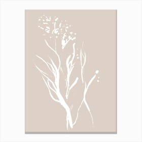 Pollens Scandinavian Minimalist Abstract Canvas Print