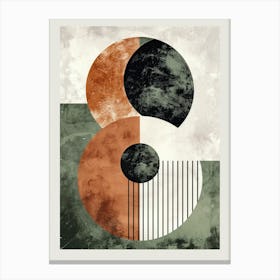 Hardy Bauhaus Mid Century Canvas Print