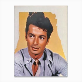 George Chakiris Retro Collage Movies Canvas Print