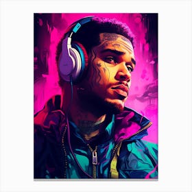 Chris Brown (1) Canvas Print
