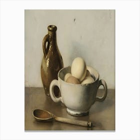 Eggs In A Bowl 1 Canvas Print