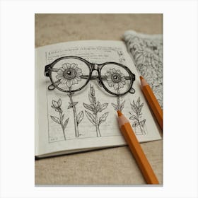 Eyeglasses Canvas Print