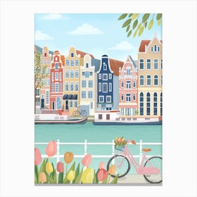 Amsterdam City Canvas Print