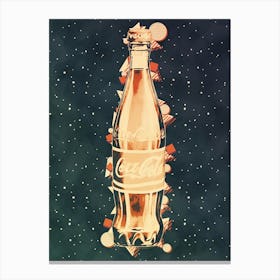 Coca Cola Bottle 4 Canvas Print