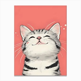 Cute Kitten Canvas Print