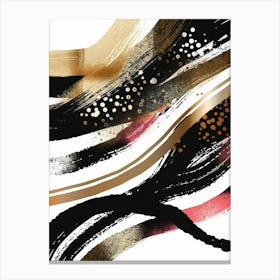 Abstract Brushstrokes 18 Canvas Print