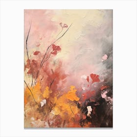 Fall Flower Painting Cosmos 1 Canvas Print