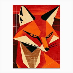 Red Fox 9 Canvas Print