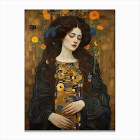 'Klimt' art print Canvas Print