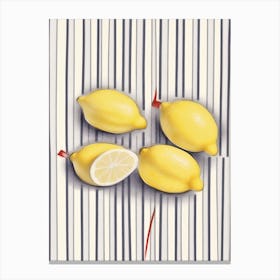 Amalfi Lemons 4 Canvas Print