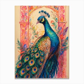 Peacock 8 Canvas Print