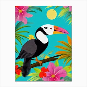 Goose Tropical bird Canvas Print