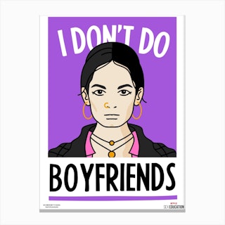 I Don't Do Boyfriends Canvas Print